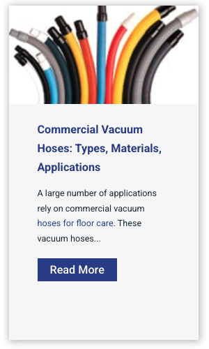 Commercial Vacuum  Hoses: Types,  Materials, Applications